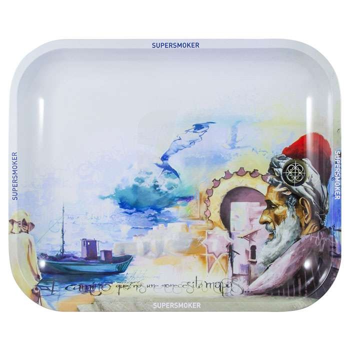 Large El Niño de las Pinturas Rolling Tray Large El Niño de las Pinturas Rolling Tray