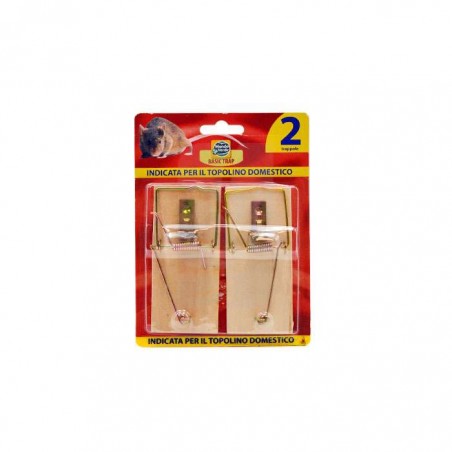 Rodent trap blister 2 units ✅ MOUSETRAPS