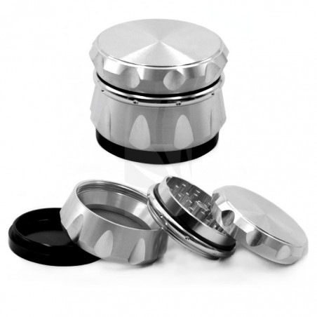 Grinder de Carving en Plata de 4 Partes