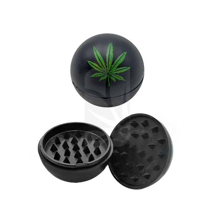 Precio Grinder de plástico Leaf 50 mm. 2 partes ✓