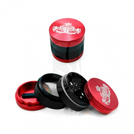 Grinder Amsterdam de Aluminio de 4 Partes