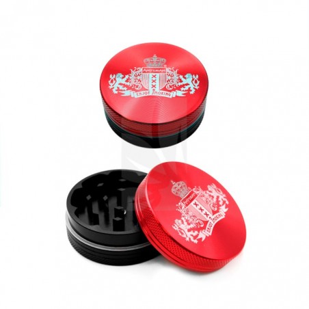 Grinder de Enjoy Smoking Amsterdam en Aluminio de 2 Partes