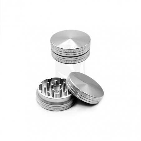 Grinder de Aluminio en Plata de CNC de 40 mm.