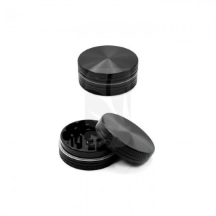 Grinder de Aluminio en Negro de CNC de 40 mm
