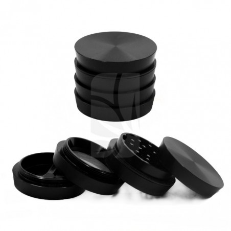 Grinder Tulum en Negro de 4 Partes