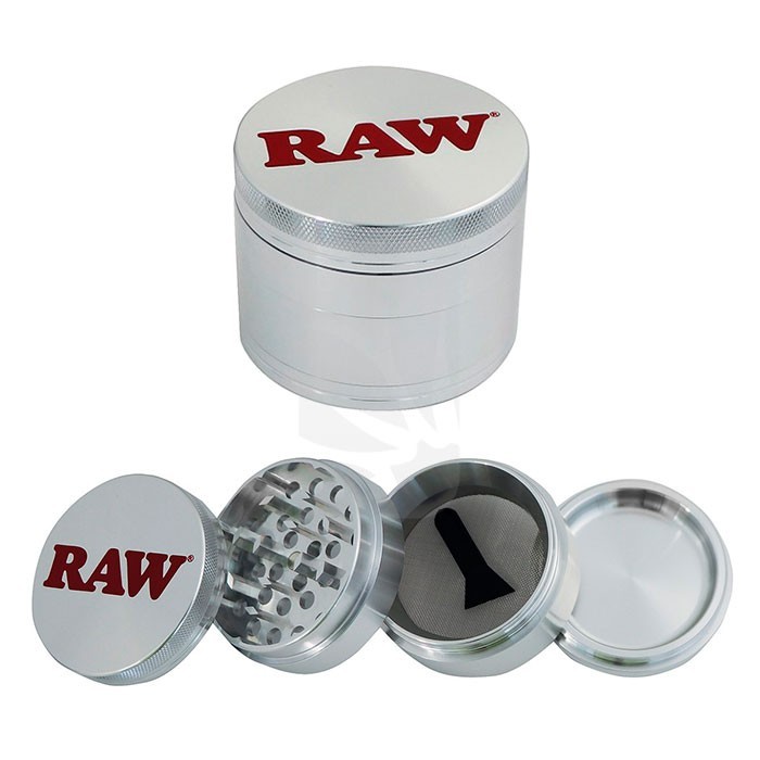 RAW Grinder en Aluminium 4 Parties 56 mm