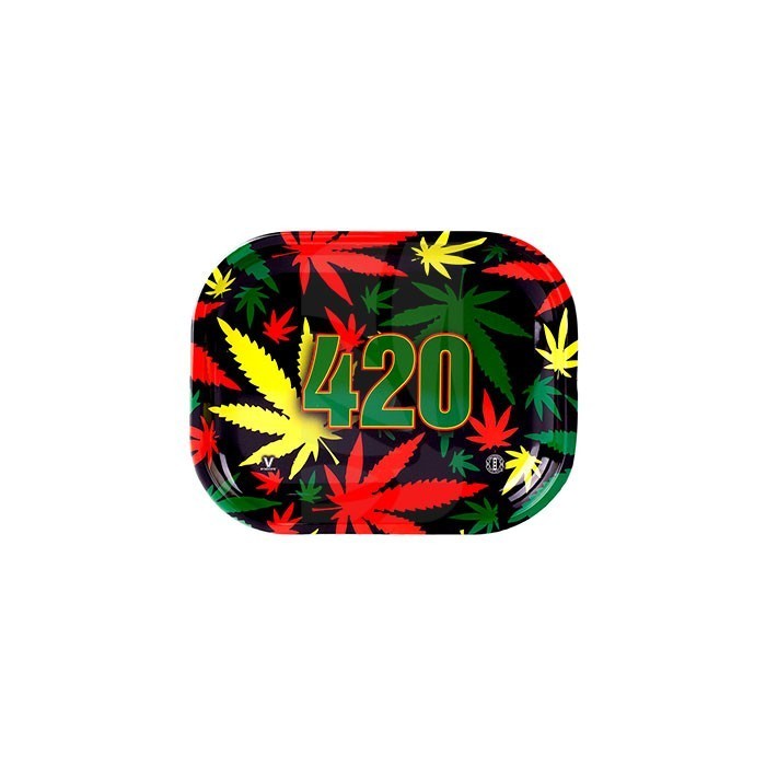420 Rasta Rolling Tray 18 x 14 cm 420 Rasta Rolling Tray 18 x 14 cm