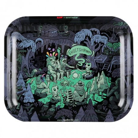 Ghostshrimp Large Rolling Tray by RAW ⚡ PRICE