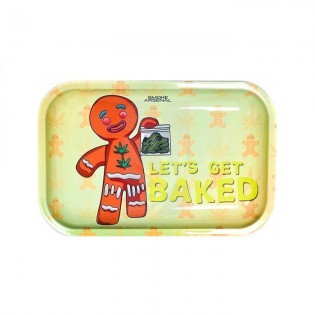 Comprar Bandeja de Liar Metálica de Let's Get Backed de Smoke Arsenal 27.5 x 17.5 cm. barato
