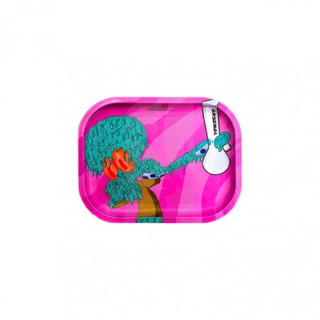 Comprar Bandeja de Liar de Dabwards Metálica de Smoke Arsenal 18 x 14 cm. Barata