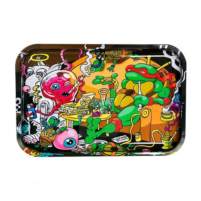 Dunkees Rolling Tray – Pizza Time 30 x 20 cm
