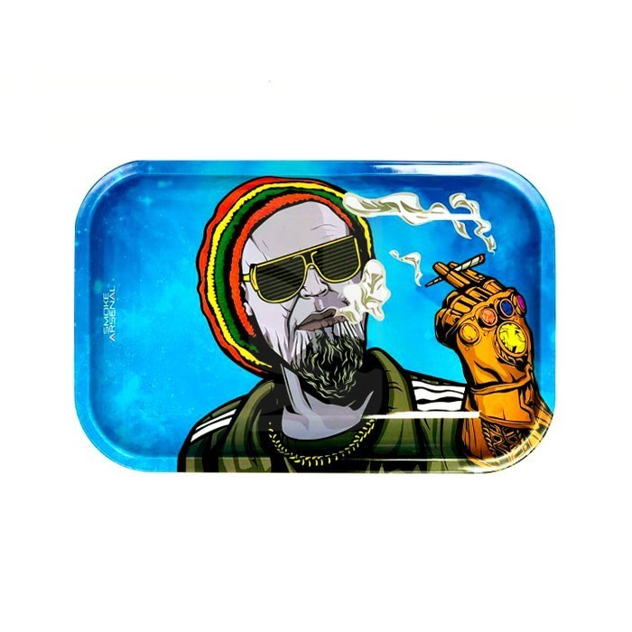 Metall-Tablarette zum Drehen Infinity Stoned 27,5 x 17,5 cm