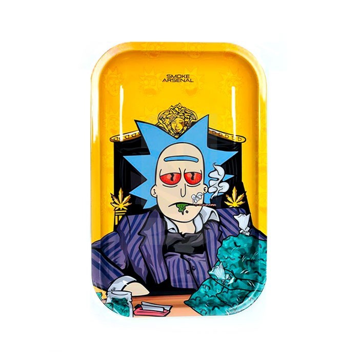 The Rickfather Metal Rolling Tray 27.5 x 17.5 cm