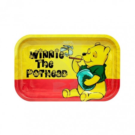 Comprar Bandeja de Liar Mediana de Stoner Winnie Metálica 27,5 x 17,5 cm.