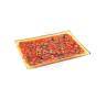 Bandeja de liar cristal Pizza 16 x 12 Bandeja de liar cristal Pizza 16 x 12