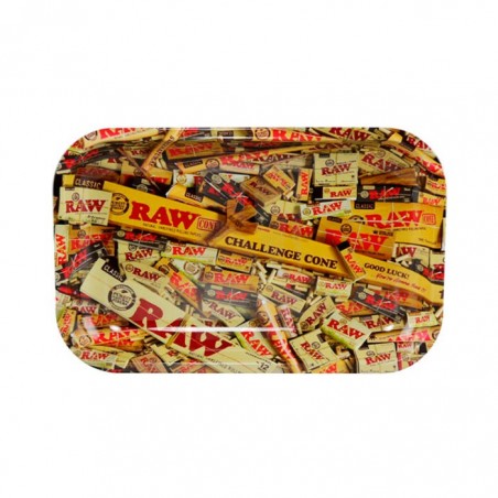 RAW Mixed Tray Metal Rolling Tray ⚡ BUY
