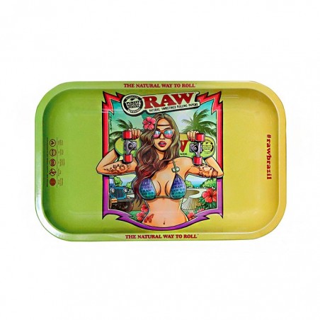 Comprar Bandeja de Liar Pequeña de Brazil 2 de RAW barato