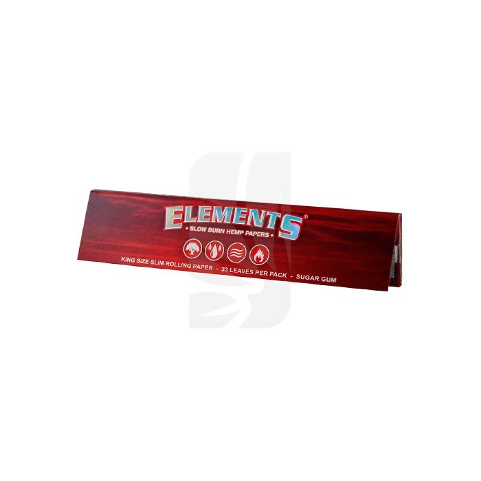 Elements Red King Size Slim Elements Red King Size Slim