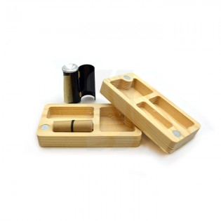 Wooden Box with Alu Slim R36 UG