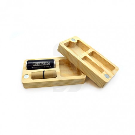 Comprar Caja de Madera con Alu Slim en R36 de UnGramo