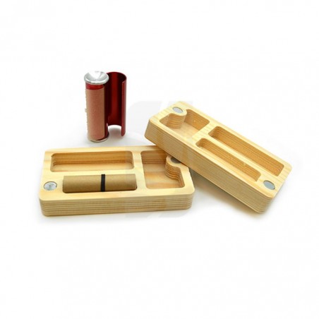 Wooden Box with Alu Wide R44 UG