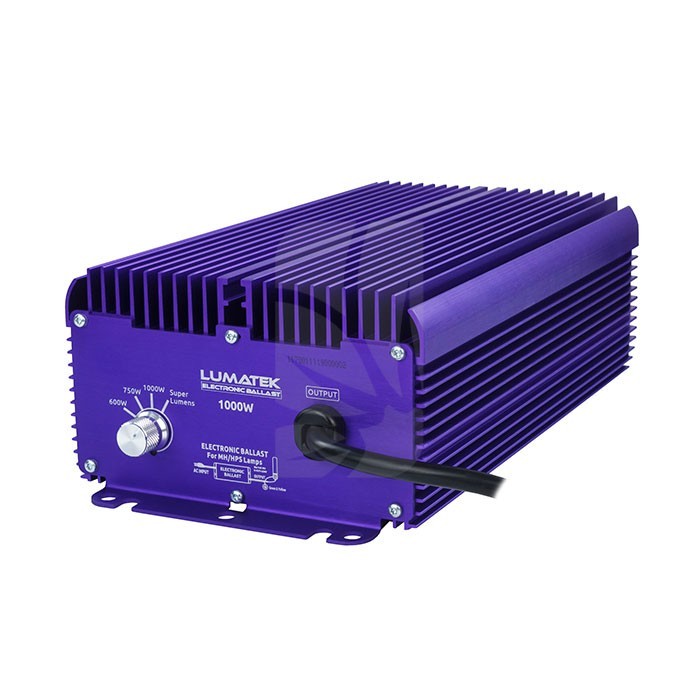 Balastro Electr. Lumatek 1000w + regulable Balastro Electr. Lumatek 1000w + regulable