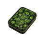 Quadratische Box 8 x 11 cm Paisley Weed Quadratische Box 8 x 11 cm Paisley Weed