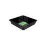 Black Square Tray 60 x 60 x 12 cm