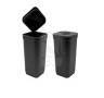 Pop Top cuadrado Negro mate - 7 gramos