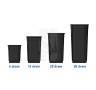 Pop Top cuadrado Negro mate - 7 gramos Pop Top cuadrado Negro mate - 7 gramos