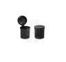 Bote Pop Top Schwarz 6 dram 20 ml.