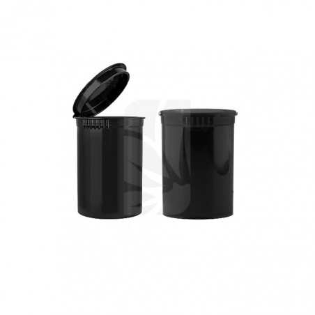 Pop Top Black - 30 dram ✅ PRESERVATION JARS - Grow Shop Online