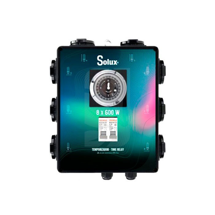 Minuterie 8 x 600 W SOLUX