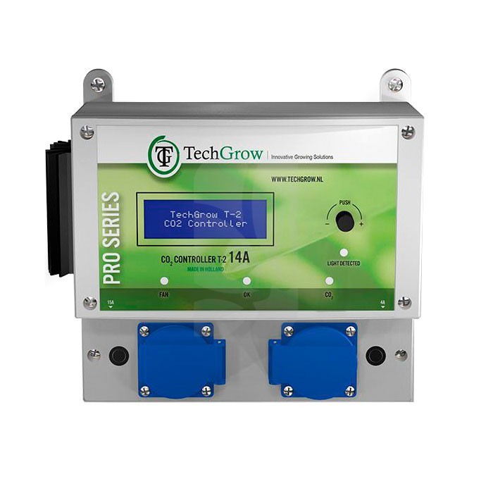 Controlador de CO2 Techgrow T-2 Pro 14A