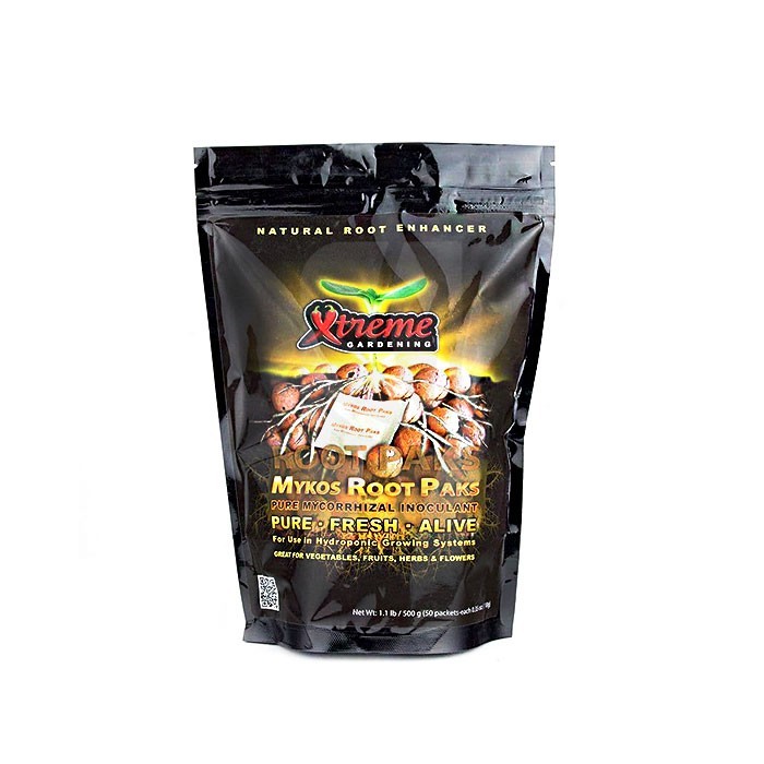 Mykos Roots Paks 50 U. Xtreme Gardering Mykos Roots Paks 50 U. Xtreme Gardering