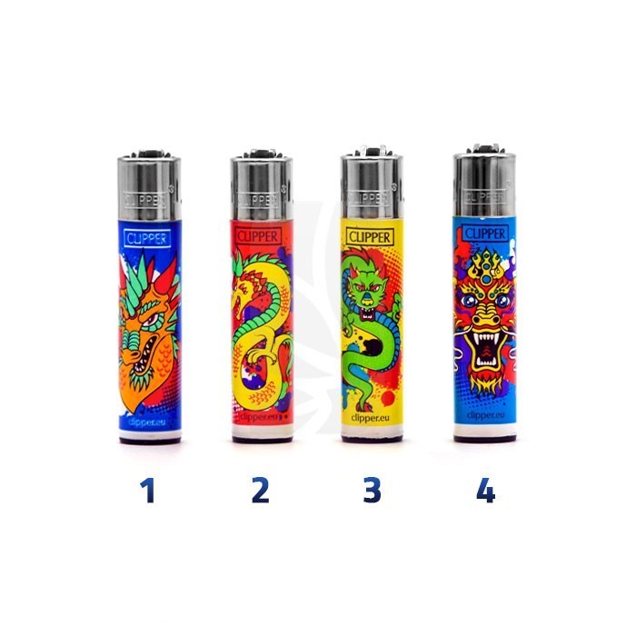 CLIPPER Classic Dragons Lighter CLIPPER Classic Dragons Lighter
