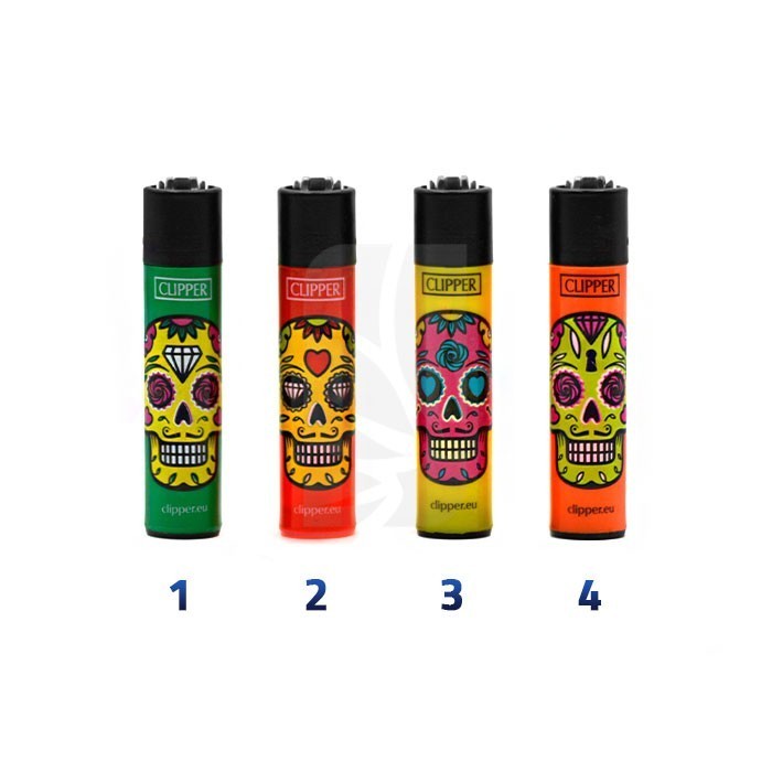 CLIPPER Skull Mix 1 Lighter CLIPPER Skull Mix 1 Lighter