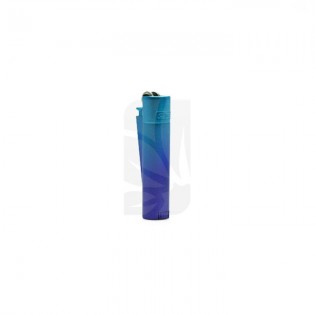 Briquet CLIPPER Micro Metal Blue Gradient