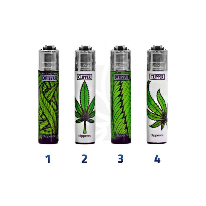 Mechero CLIPPER Micro Green Weed Mechero CLIPPER Micro Green Weed