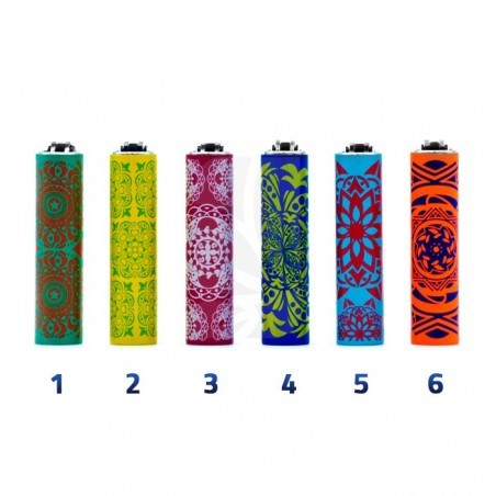 CLIPPER Micro Lighter Covers Mandala ☀️ Collection