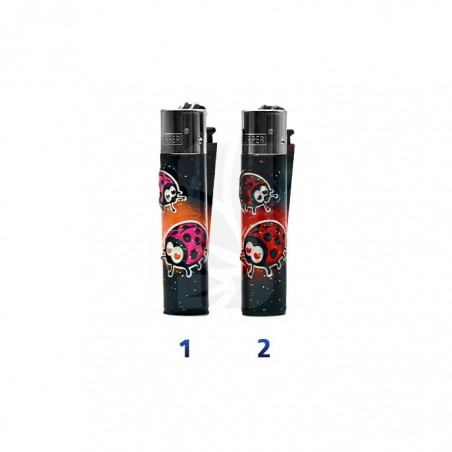 Mechero CLIPPER Clippart Mariquitas 1
