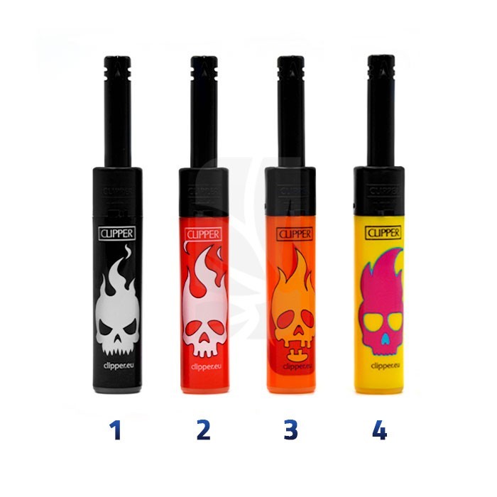 CLIPPER Large Rock Skull A Feuerzeug CLIPPER Large Rock Skull A Feuerzeug