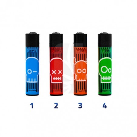 CLIPPER Lighter Large Rock Skull C 💀 BUY THEM