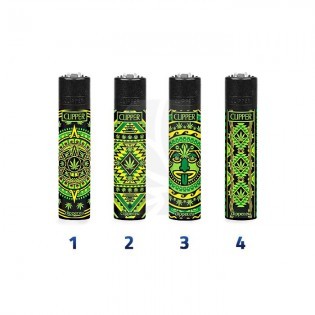 CLIPPER Lighter Azteca Leaves 💚 BUY and COLLECT