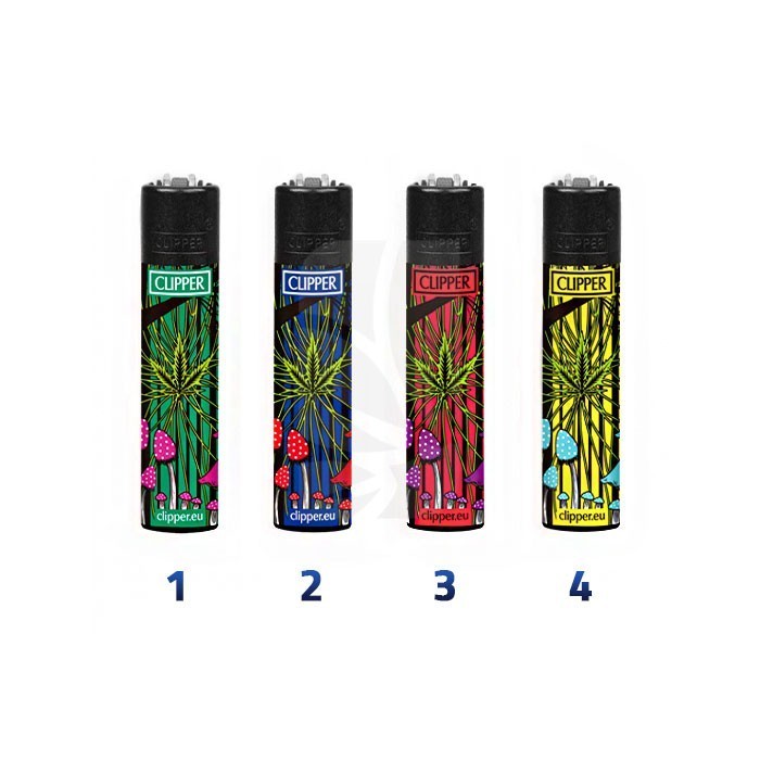 CLIPPER RYO 420 Psychedelic Weed Feuerzeug