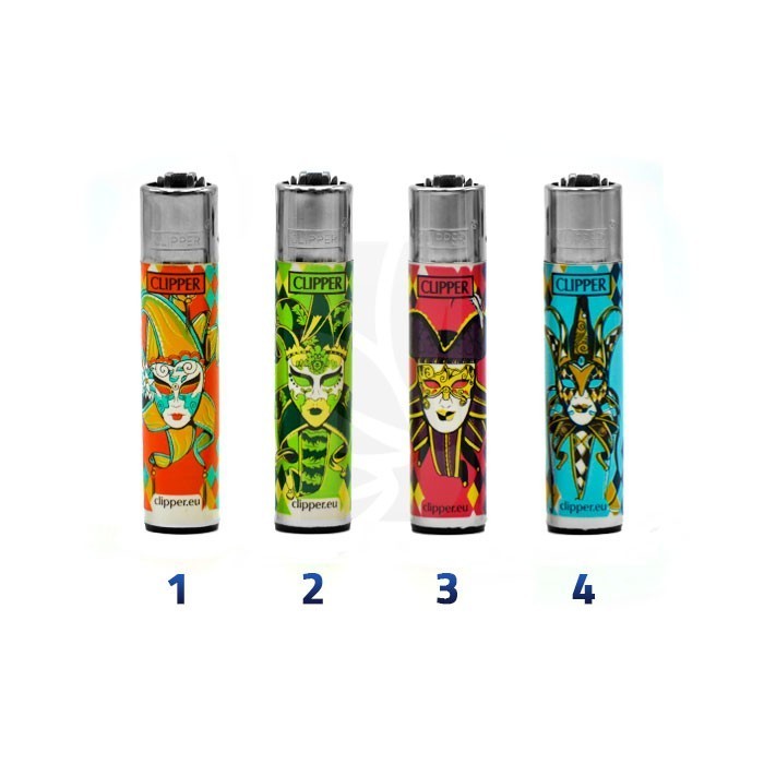 CLIPPER Carnival Mask Lighter CLIPPER Carnival Mask Lighter