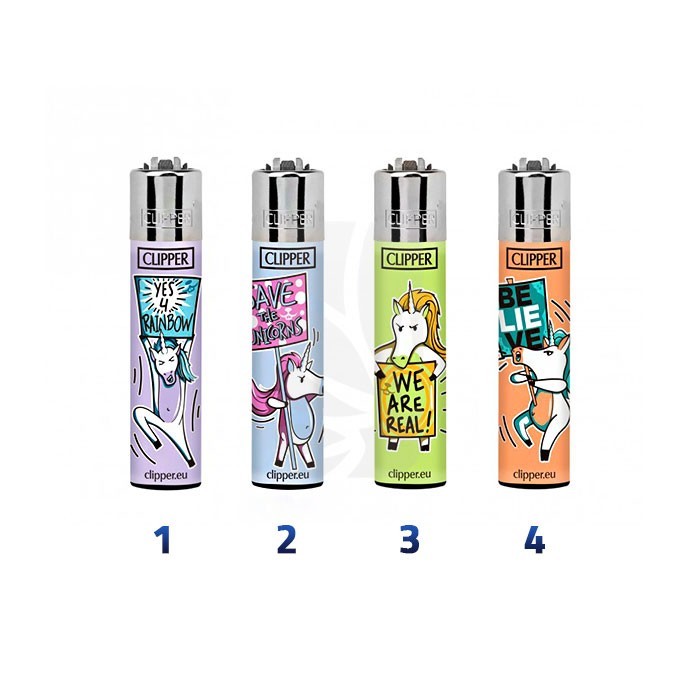 CLIPPER Unicorn Signs Lighter