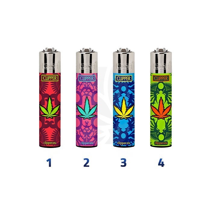 Isqueiro CLIPPER Tribal Weed Isqueiro CLIPPER Tribal Weed