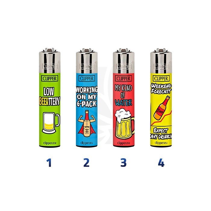 CLIPPER Beer Sentences Lighter