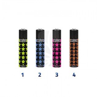 COMPRA y COLECCIONA Mechero Clipper Fluo Stars